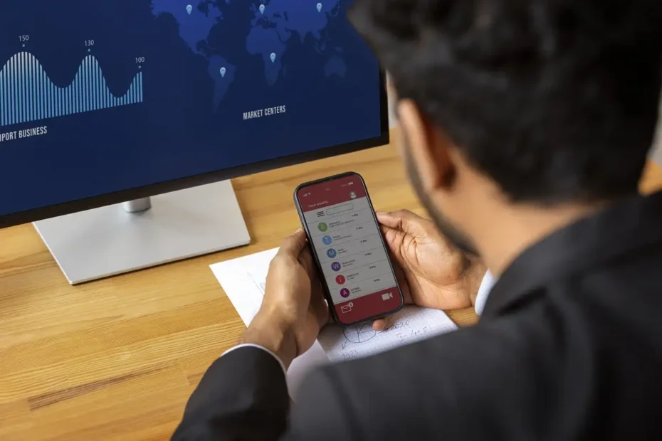 Social Network Financials Interface-Design.net