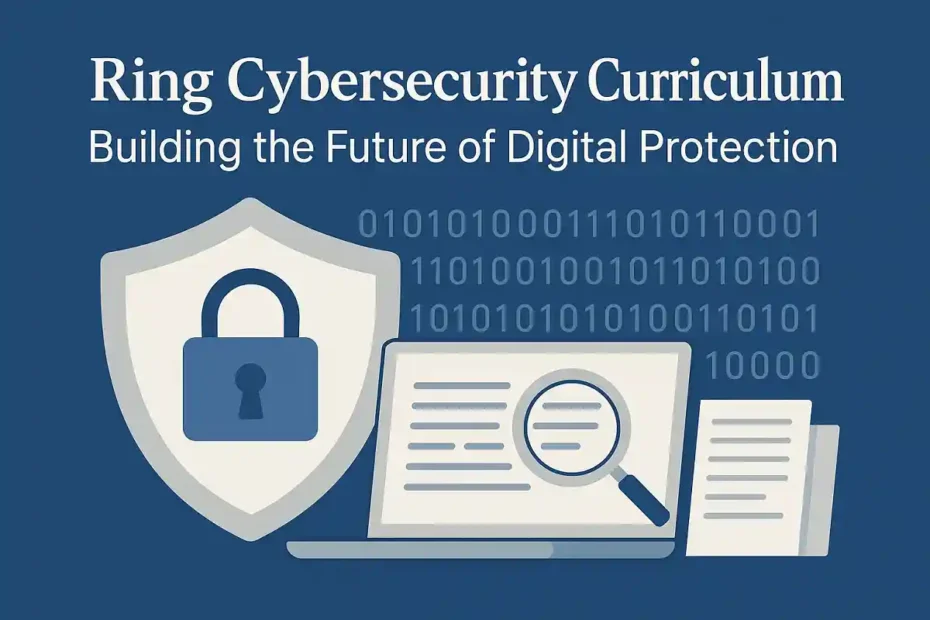 Ring Cybersecurity Curriculum