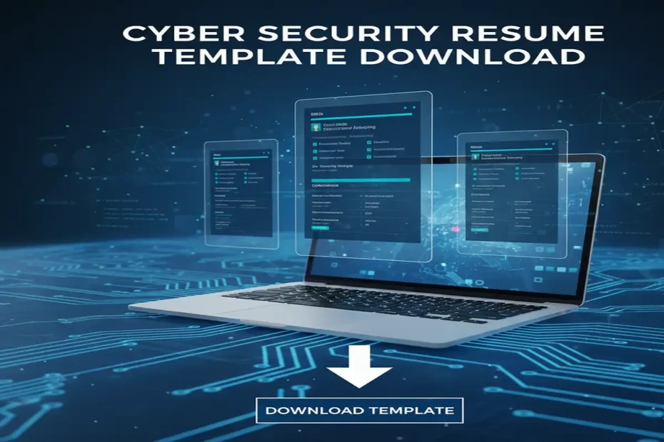 Cyber Security Resume Template Download